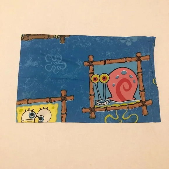 Spongebob Squarepants Gary The Snail Pillow  Case 28 x 17.5 inch - Picture 1 of 16